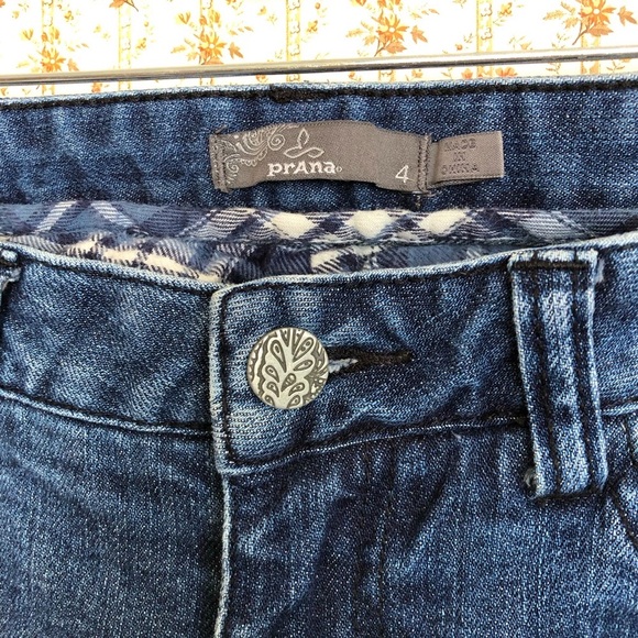 Prana Flannel-Lined Boyfriend Straight-Leg Jeans | 4 - Picture 6 of 6